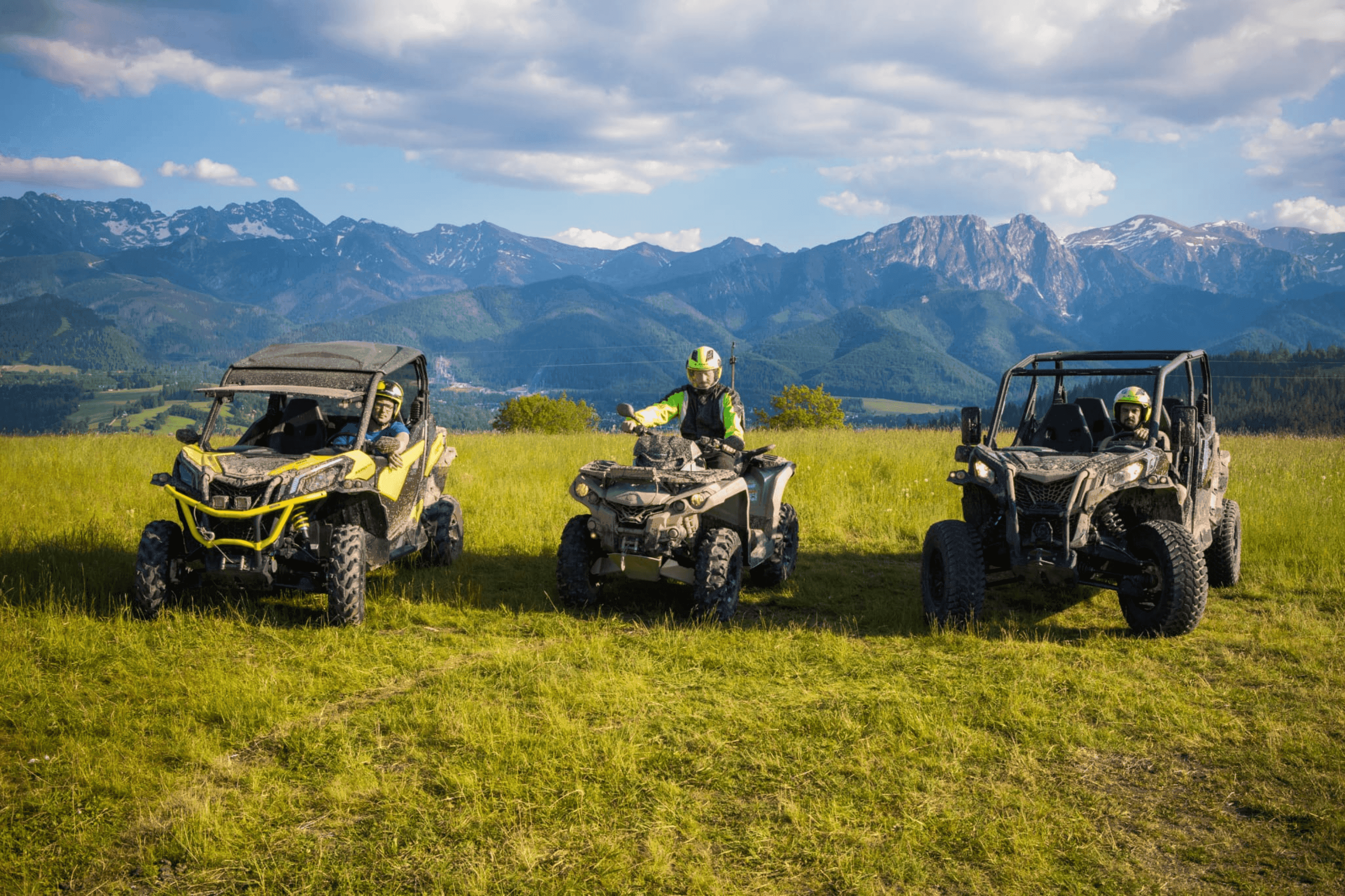 quad, buggy, góry, Tatry